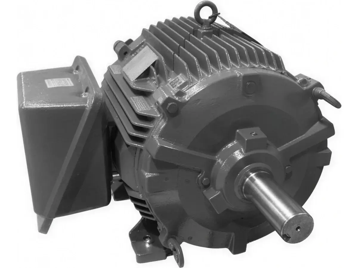 Cooling tower duty electric motor stocked by Commercial Electric Motor Service