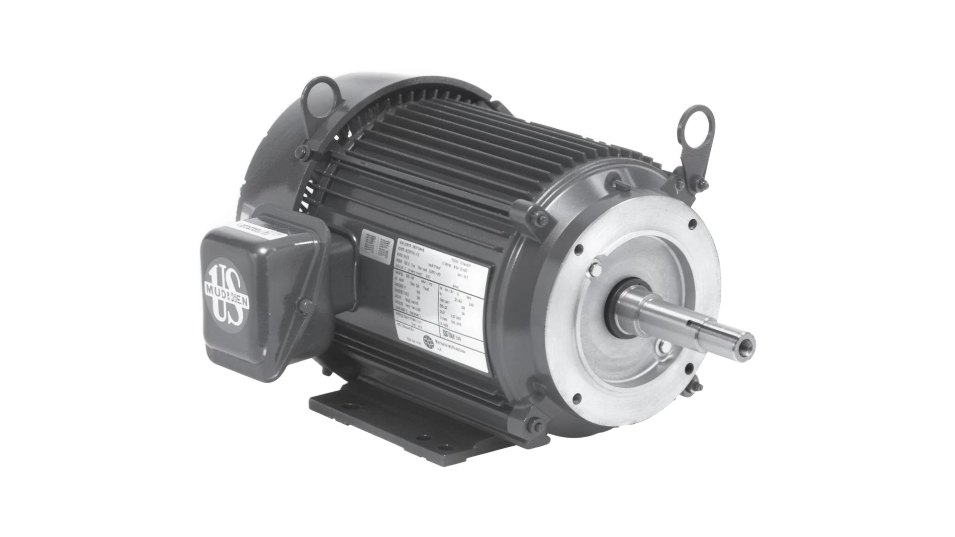 US Motors close-coupled electric motor matched and stocked by Commercial Electric Motor Service in St. Louis, MO
